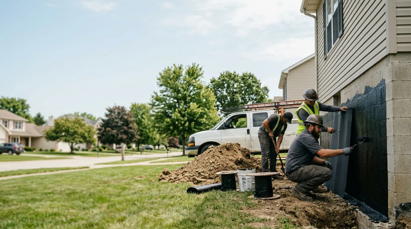 Basement Waterproofing in Macksburg, IA near me
